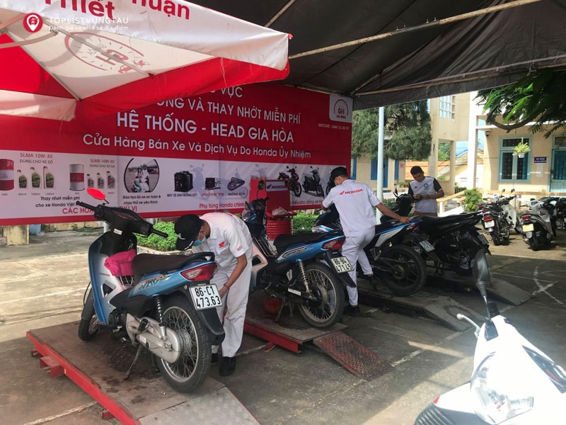 Trung tâm bảo dưỡng xe máy Head Gia Hòa tại Bà Rịa Vũng Tàu