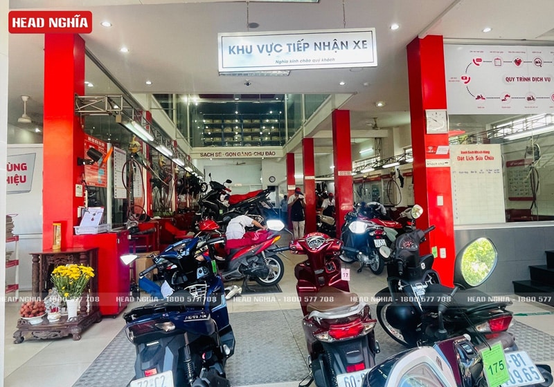 Trung tâm bảo dưỡng xe máy Head Honda Nghĩa tại Bà Rịa - Vũng Tàu