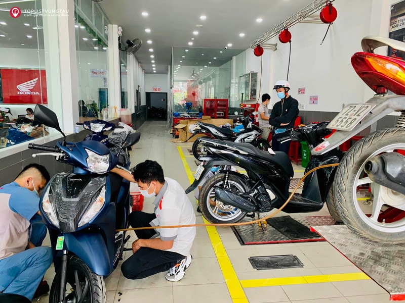 Trung tâm bảo dưỡng xe máy Head Linh Hoàng Thịnh tại Bà Rịa - Vũng Tàu